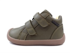 Bundgaard Walk shoes army with velcro and TEX